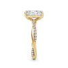 Vicky 18k Yellow Gold Radiant Diamond Band