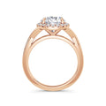 Vicky 18k Rose Gold Round Halo