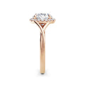 Vicky 18k Rose Gold Round Halo