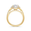 Vicky 18k Yellow Gold Round Halo