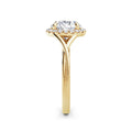 Vicky 18k Yellow Gold Round Halo