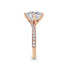 Wendy 18k Rose Gold Cushion Diamond Band