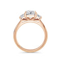 Wendy 18k Rose Gold Radiant Trilogy