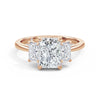 Wendy 18k Rose Gold Radiant Trilogy