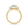 Wendy 18k Yellow Gold Radiant Trilogy