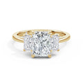 Wendy 18k Yellow Gold Radiant Trilogy