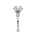 Wendy Platinum Round Halo