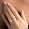 Aries Constellation Lab-Grown Diamond Ring Yellow Gold