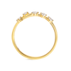 Cancer Constellation Lab-Grown Diamond Ring Yellow Gold