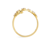 Scorpio Constellation Lab-Grown Diamond Ring Yellow Gold