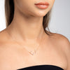 Scorpio Constellation Lab-Grown Diamond Pendant Yellow Gold