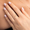 Scorpio Constellation Lab-Grown Diamond Ring Yellow Gold