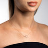 Virgo Constellation Lab-Grown Diamond Pendant Yellow Gold