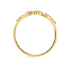 Virgo Constellation Lab-Grown Diamond Ring Yellow Gold
