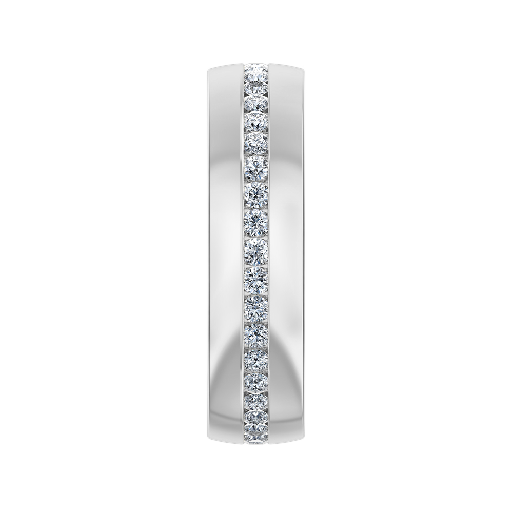 18K White Gold