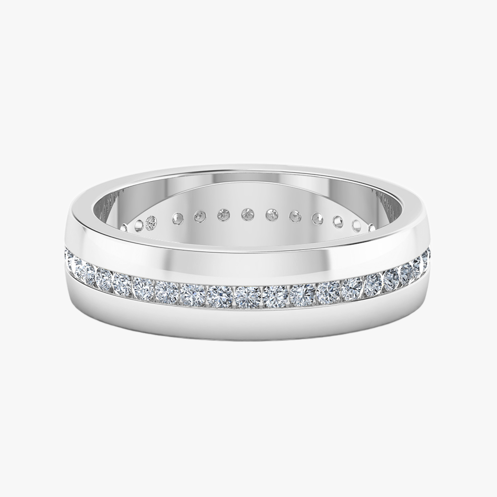 18K White Gold