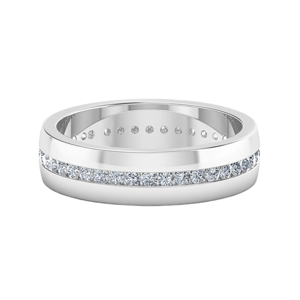 18K White Gold