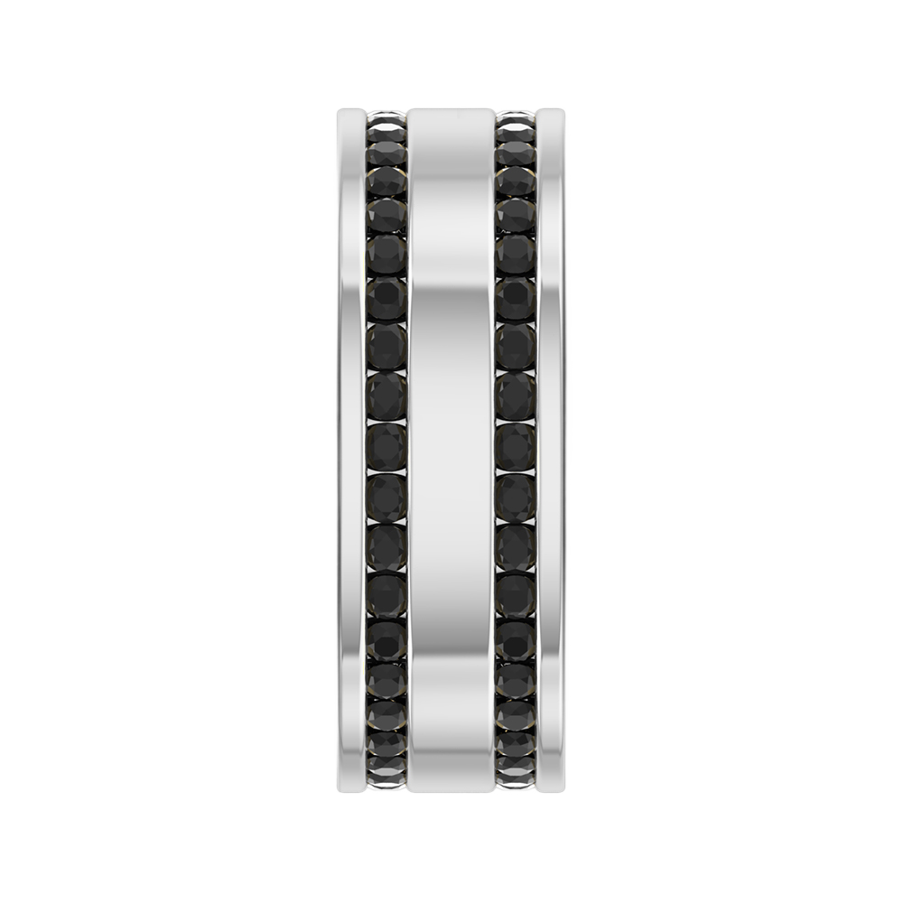 18K White Gold