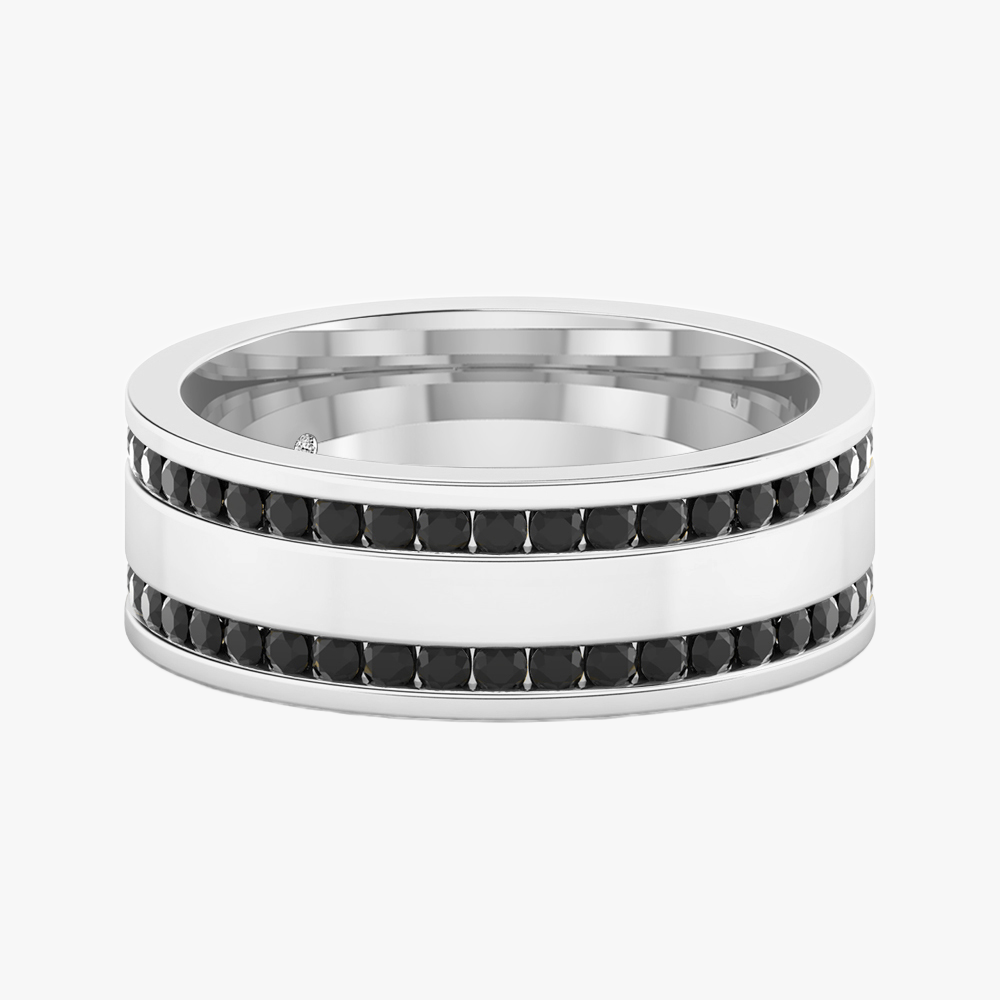 18K White Gold