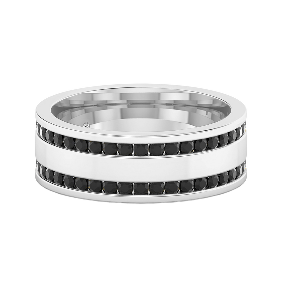 18K White Gold