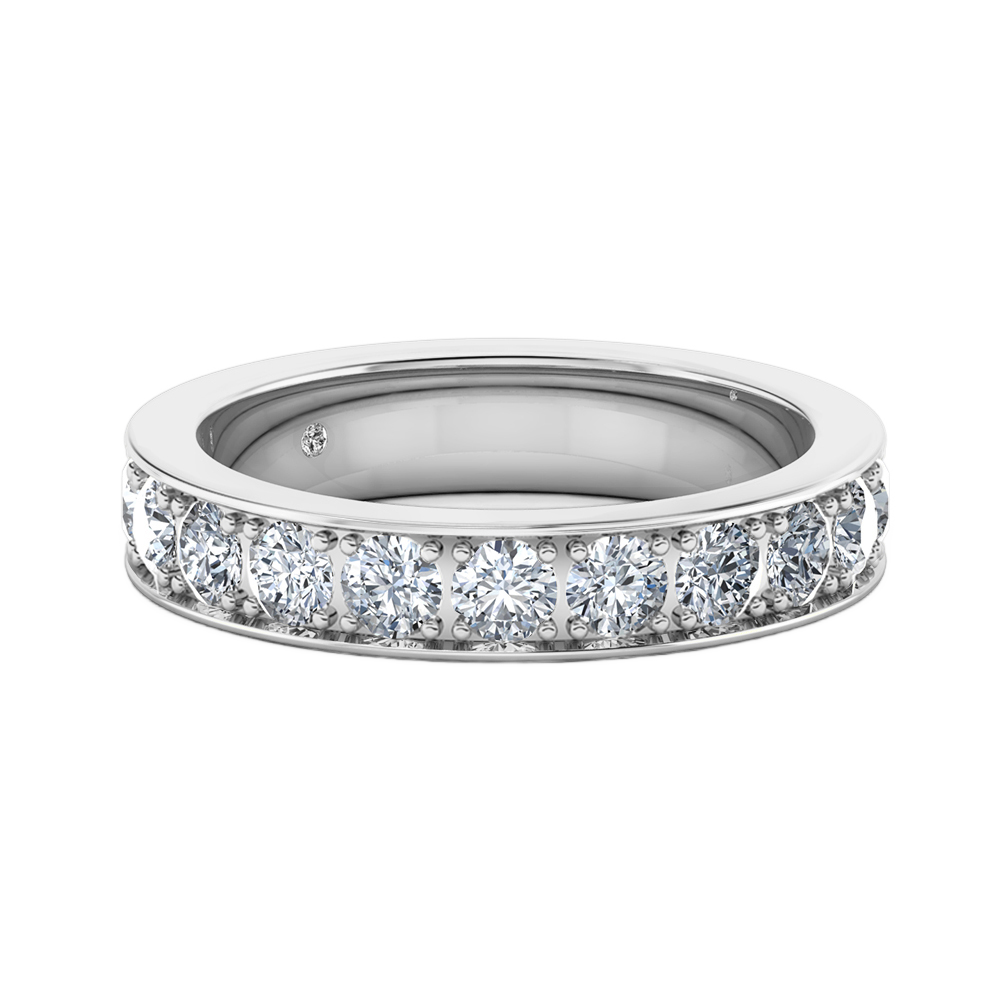 18K White Gold