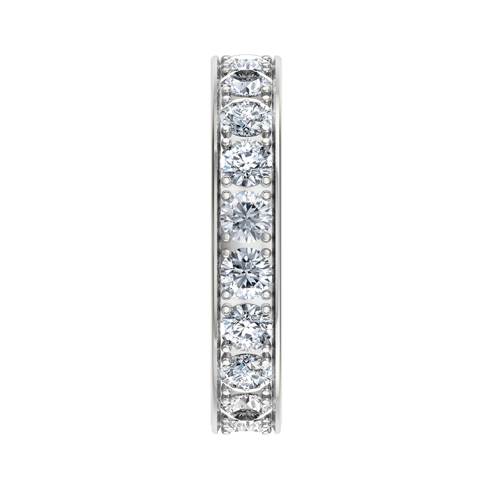 18K White Gold