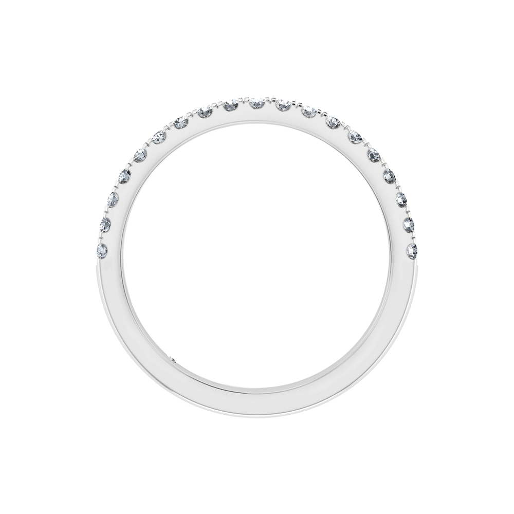 18K White Gold