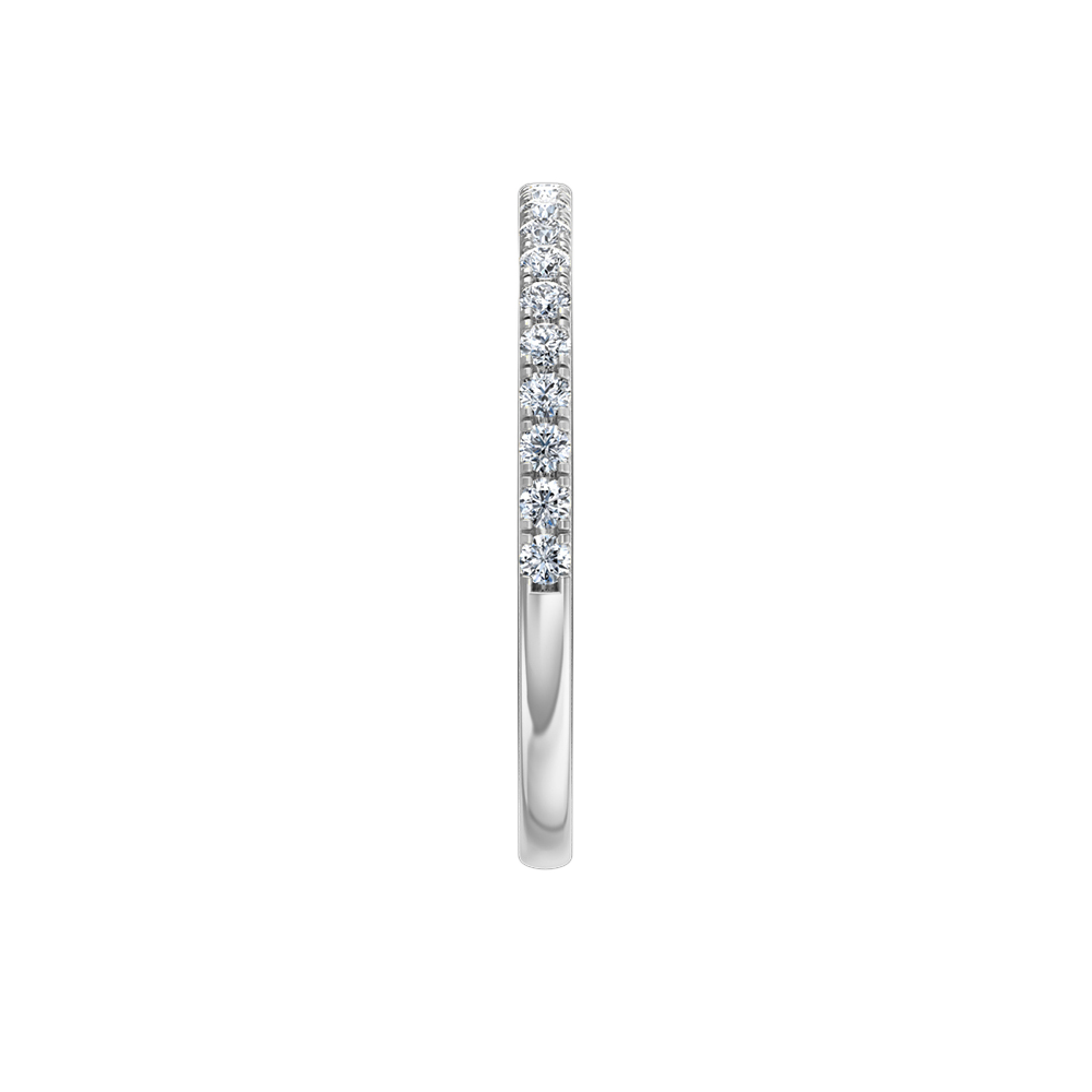 18K White Gold