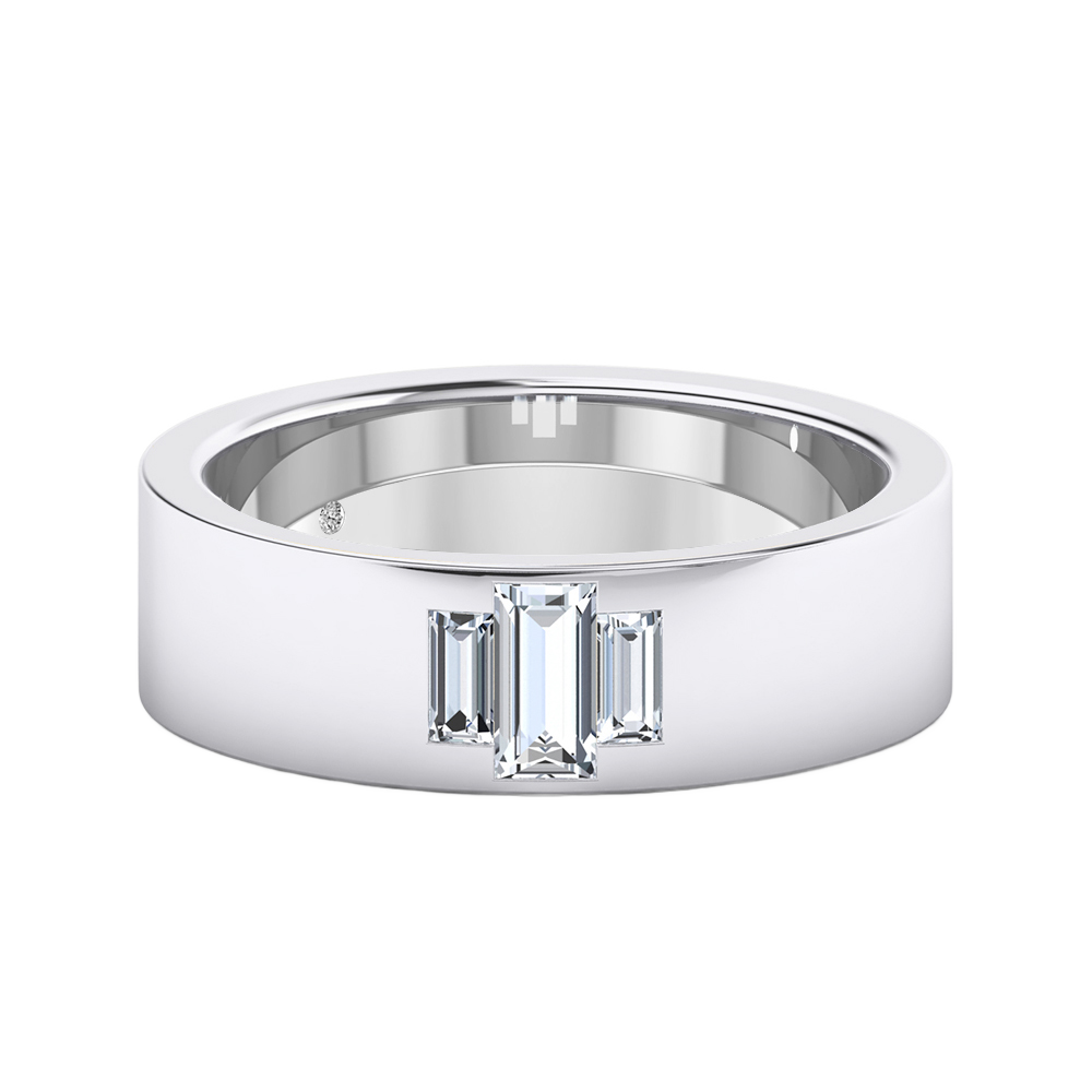 18K White Gold