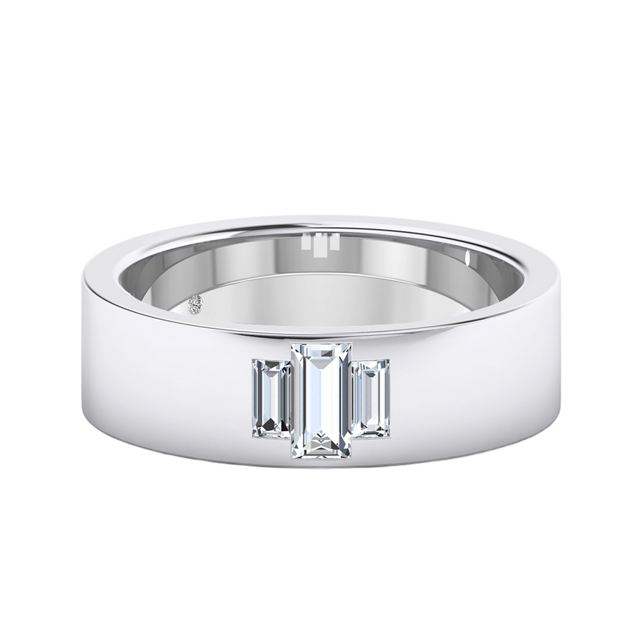 18K White Gold