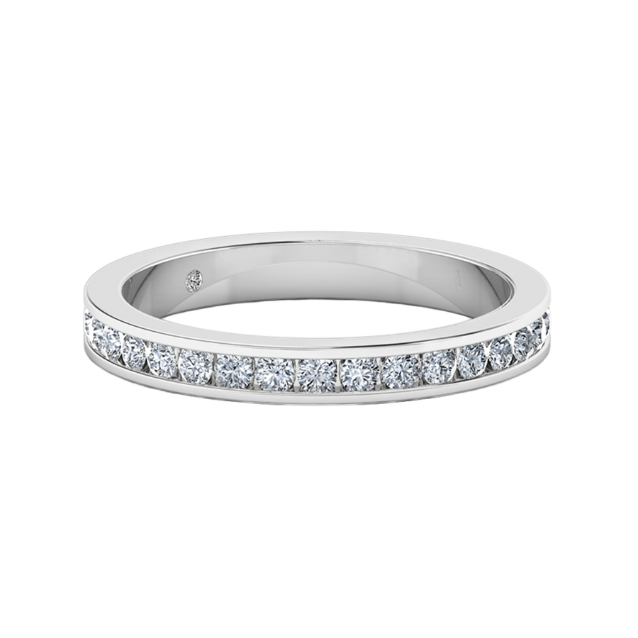 18K White Gold