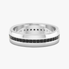 18K White Gold