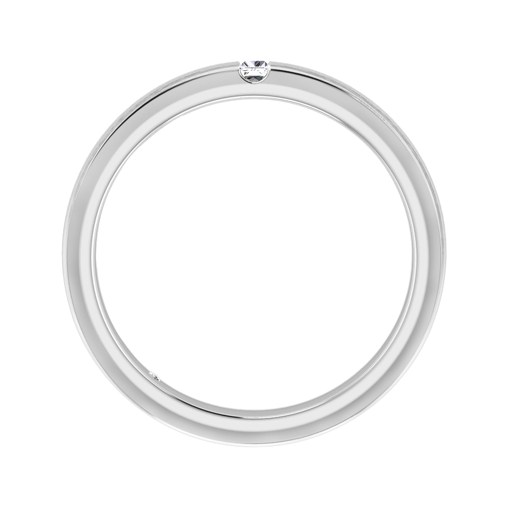 18K White Gold