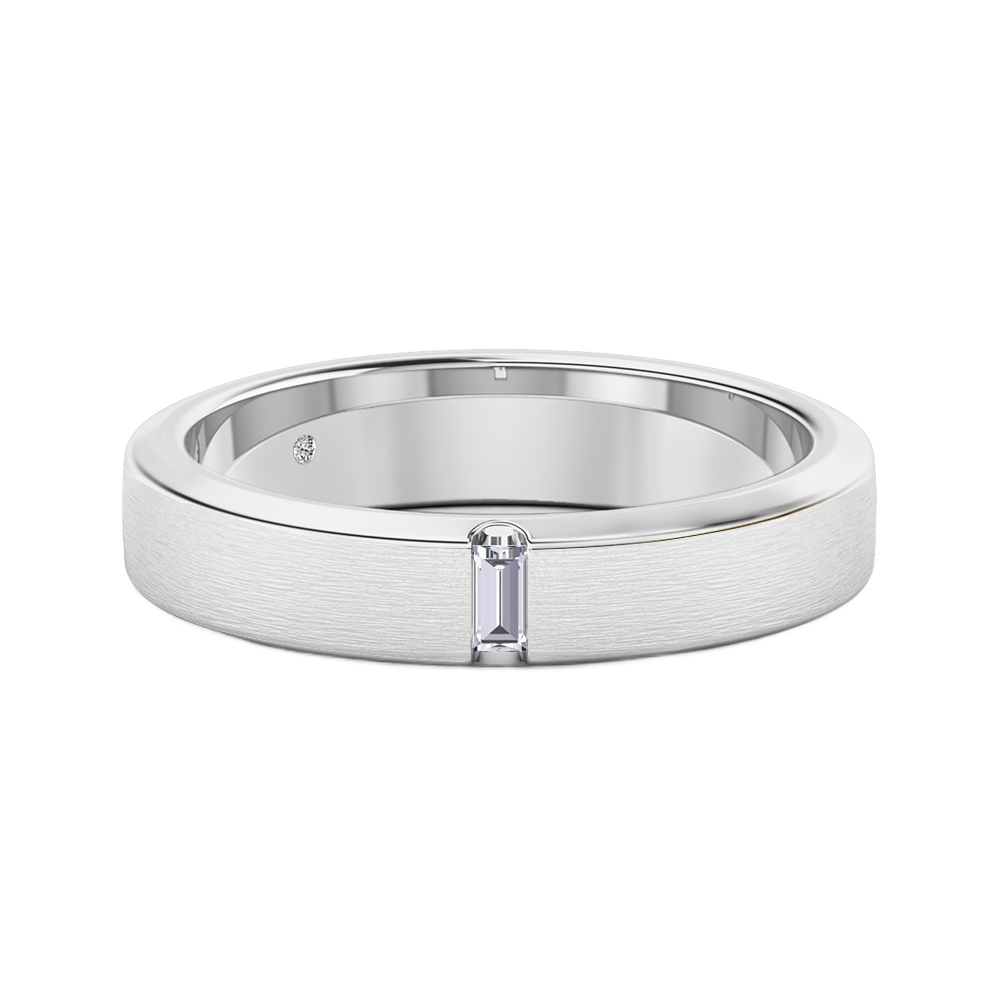 18K White Gold