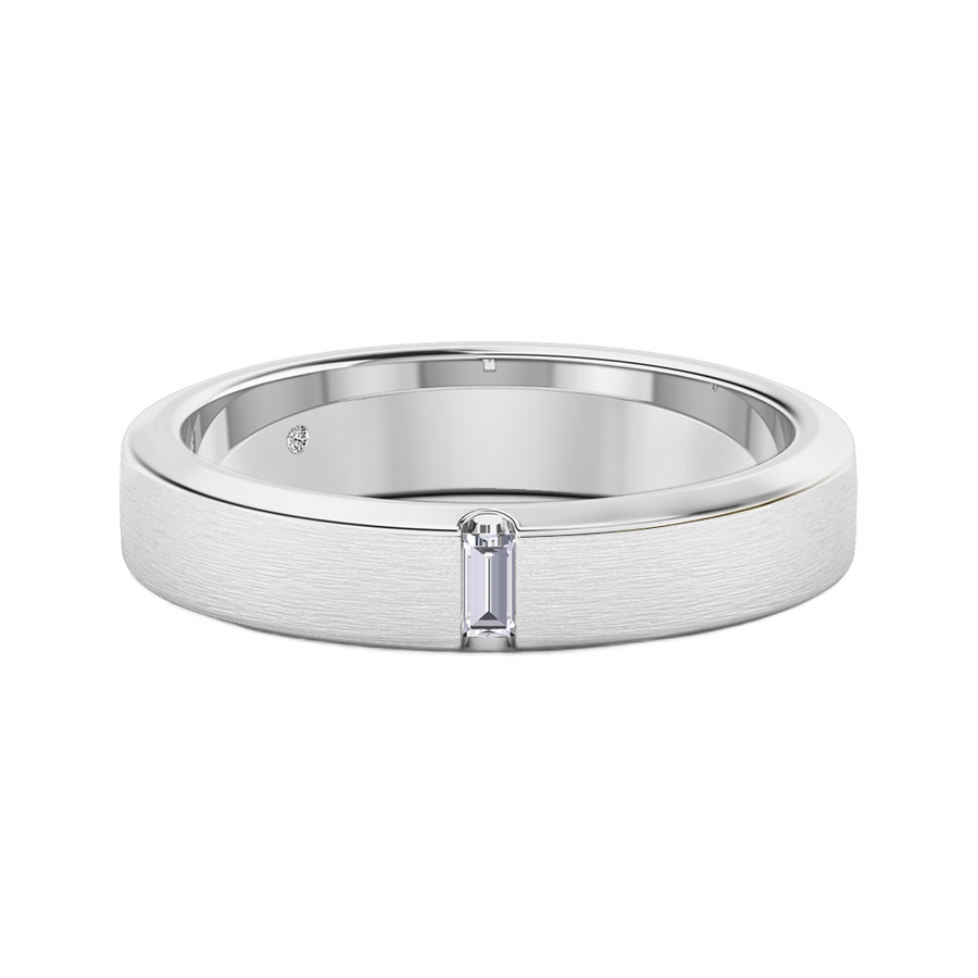 18K White Gold