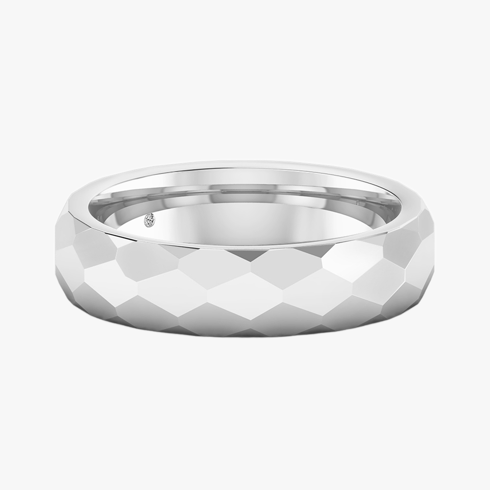 18K White Gold