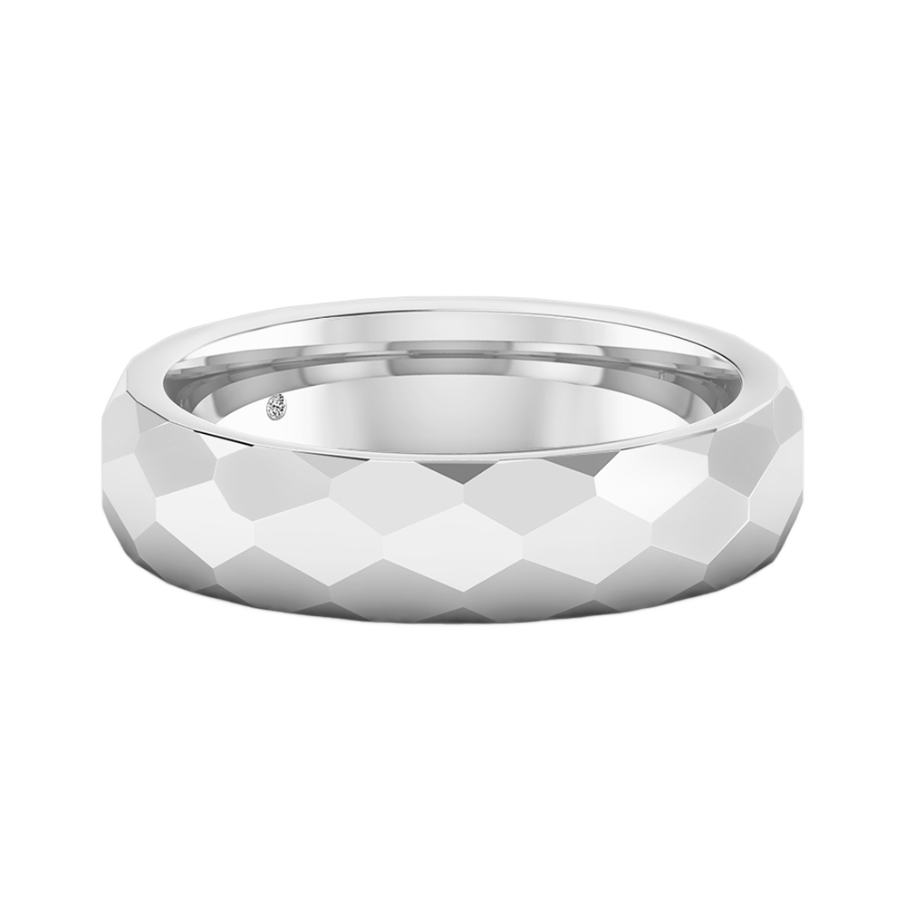18K White Gold