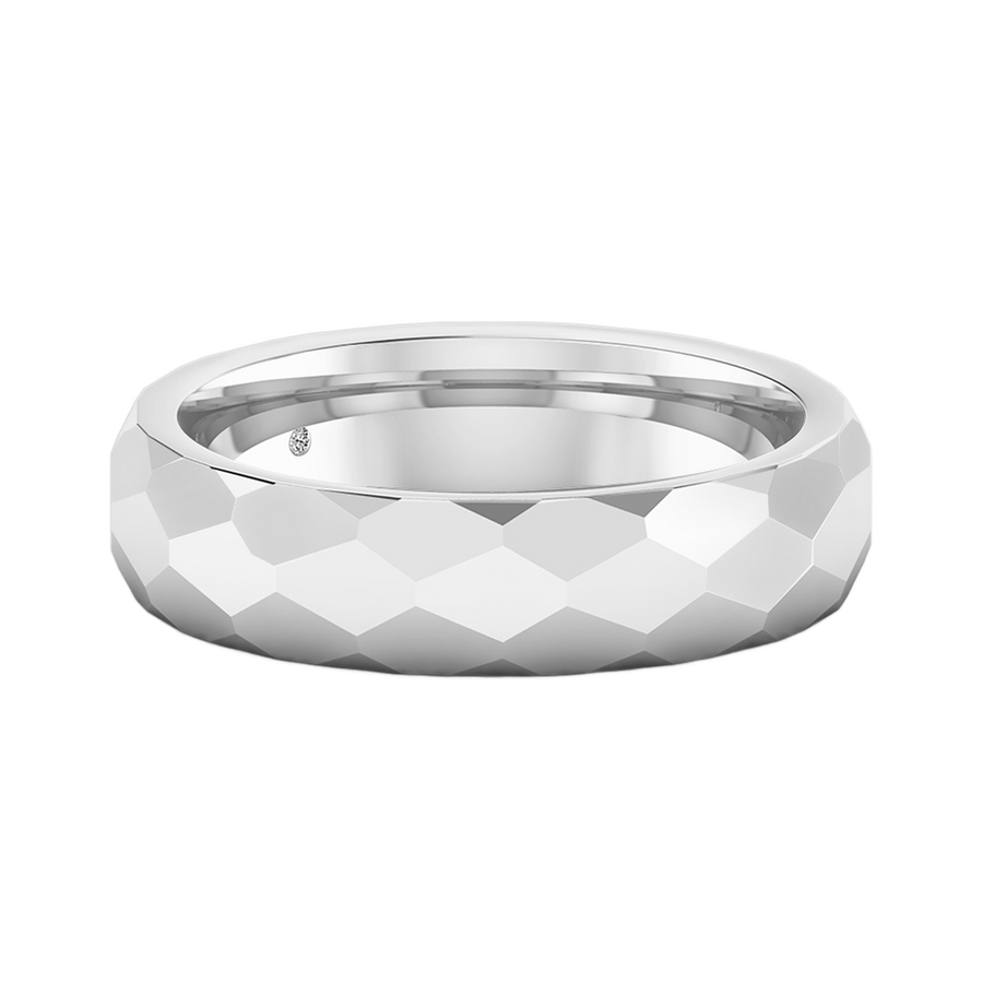 18K White Gold