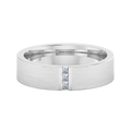 18K White Gold
