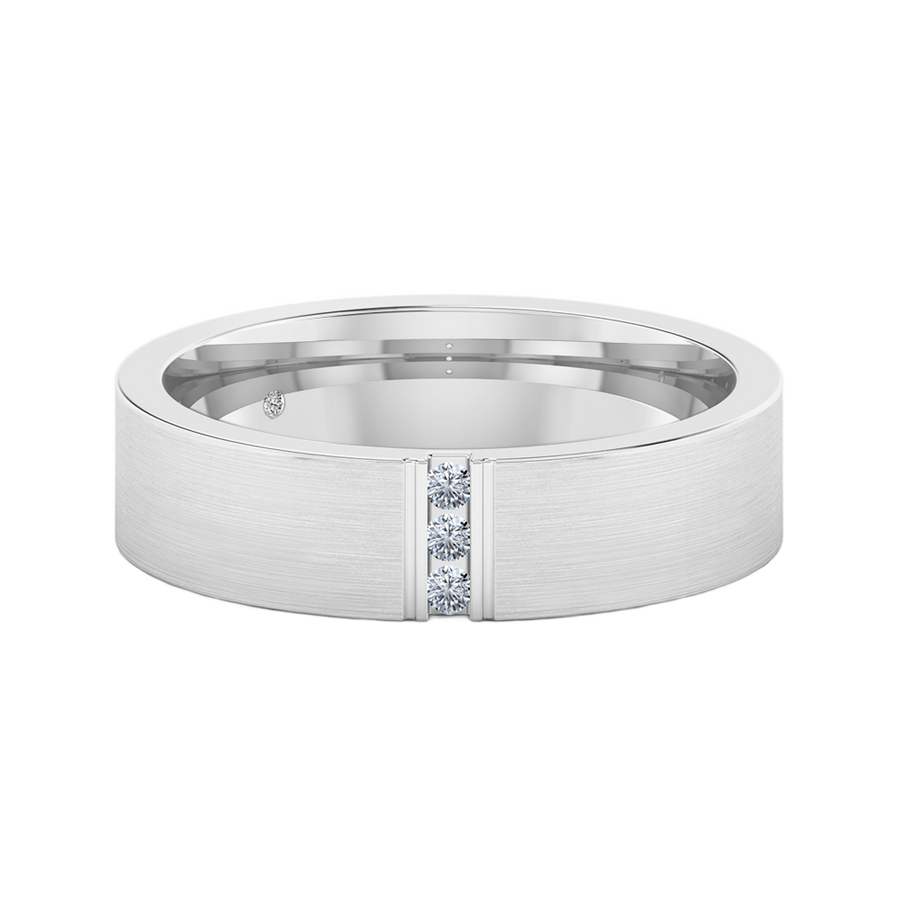 18K White Gold