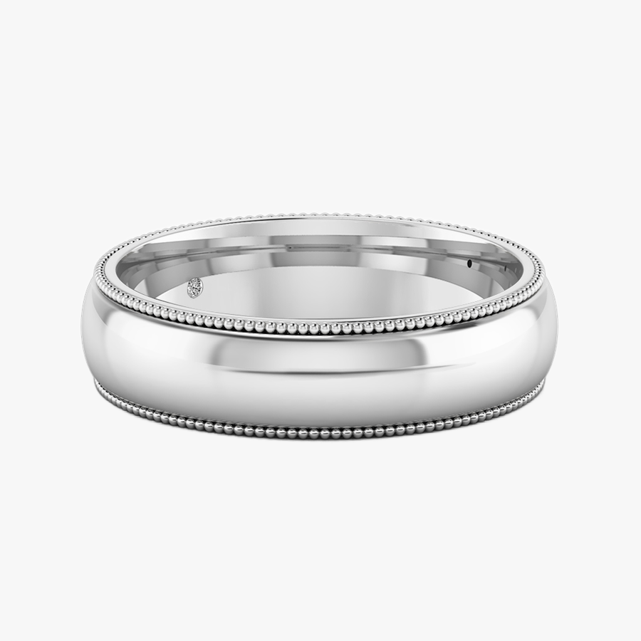 18K White Gold