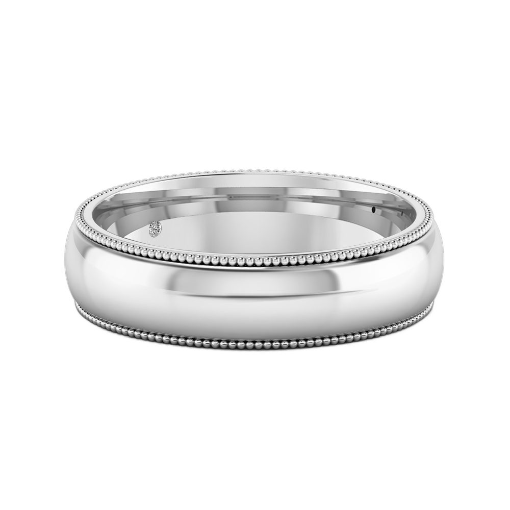 18K White Gold