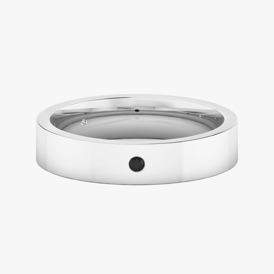 18K White Gold