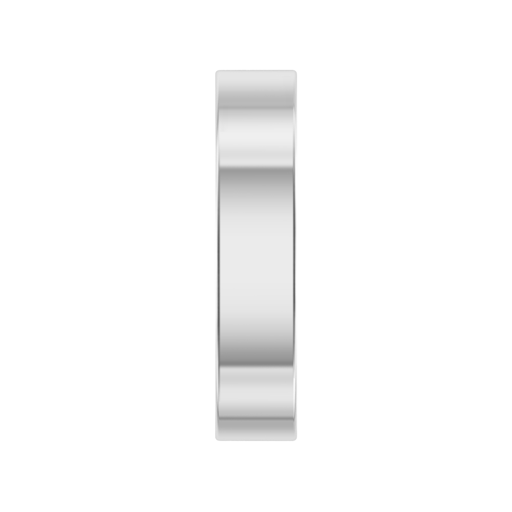 18K White Gold