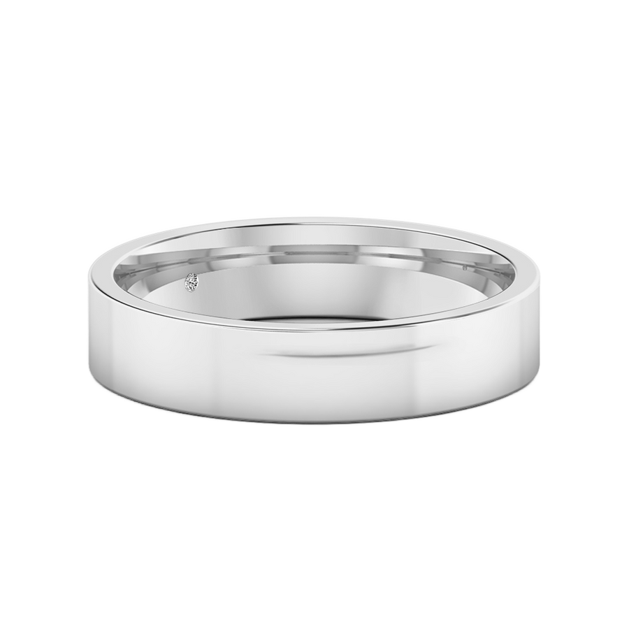 18K White Gold