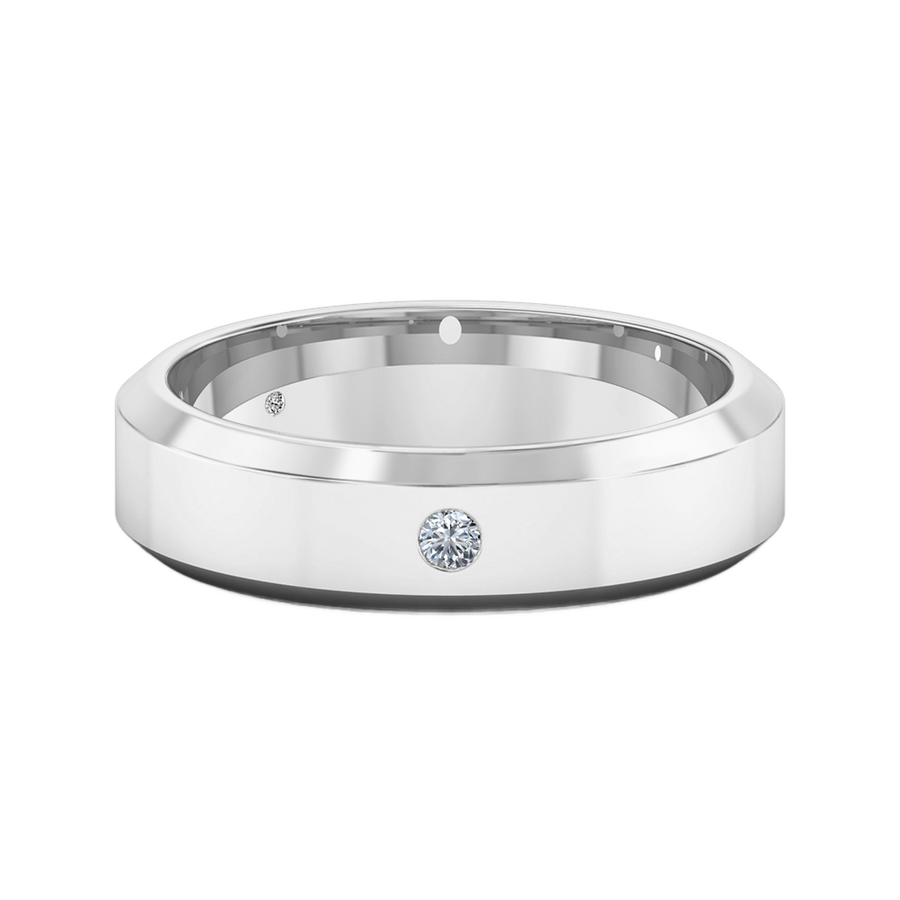 18K White Gold