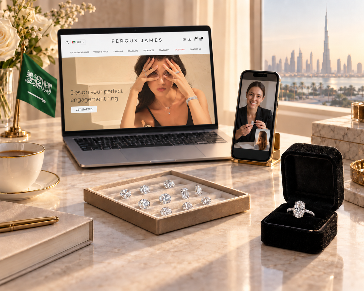 Start Designing Your Ring From Saudi Arabia