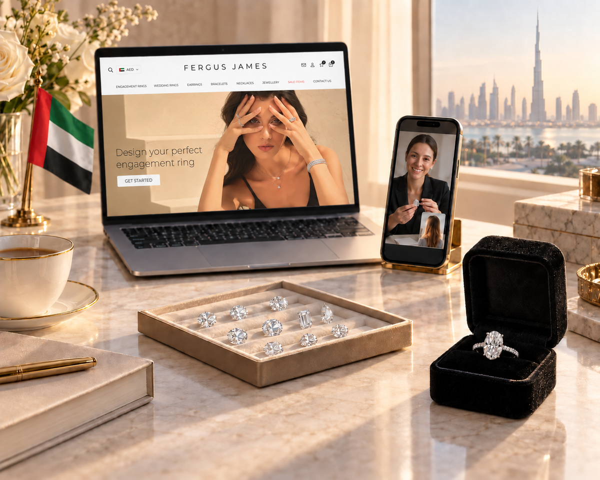 Start Designing Your Engagement Ring in the UAE