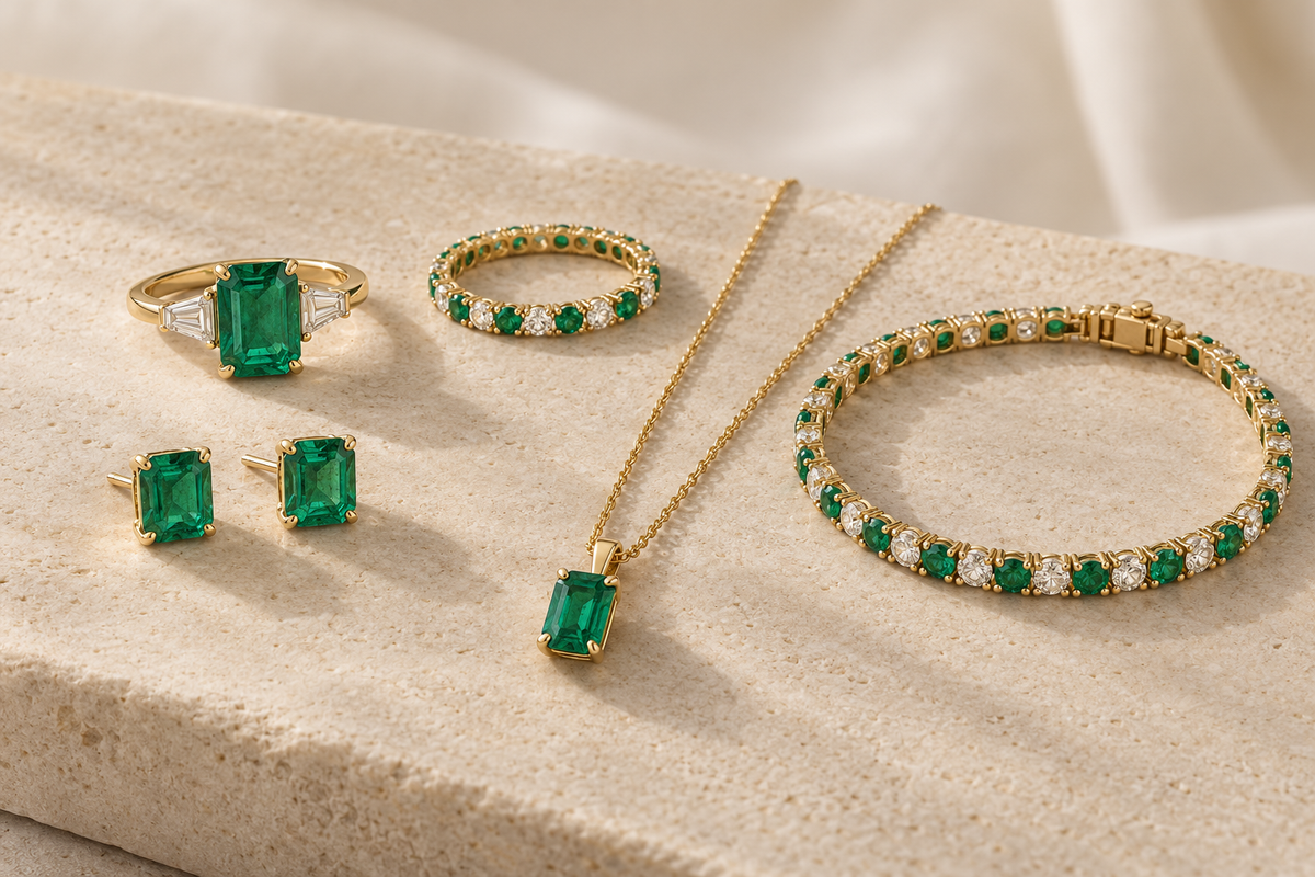 Which Jewellery Suits
Emeralds Best?