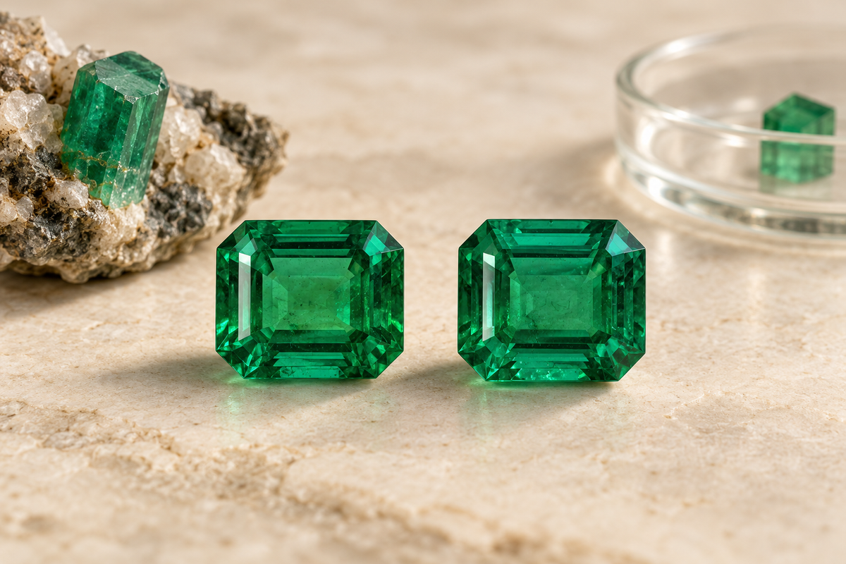 Natural or
Lab-Grown Emerald?